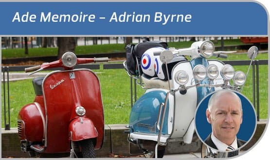 Ade Memoire: all mod cons