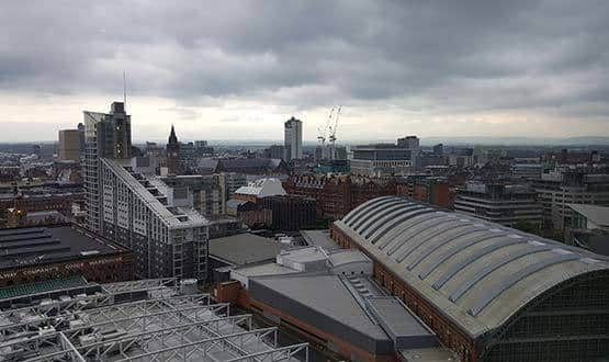 manchester skyline