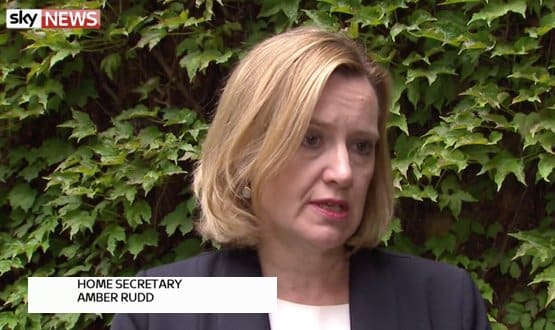 Home Secretary Amber Rudd has lead givernment's response to cyber attacks