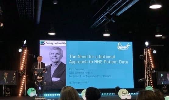 Lord Drayson at Giant Health